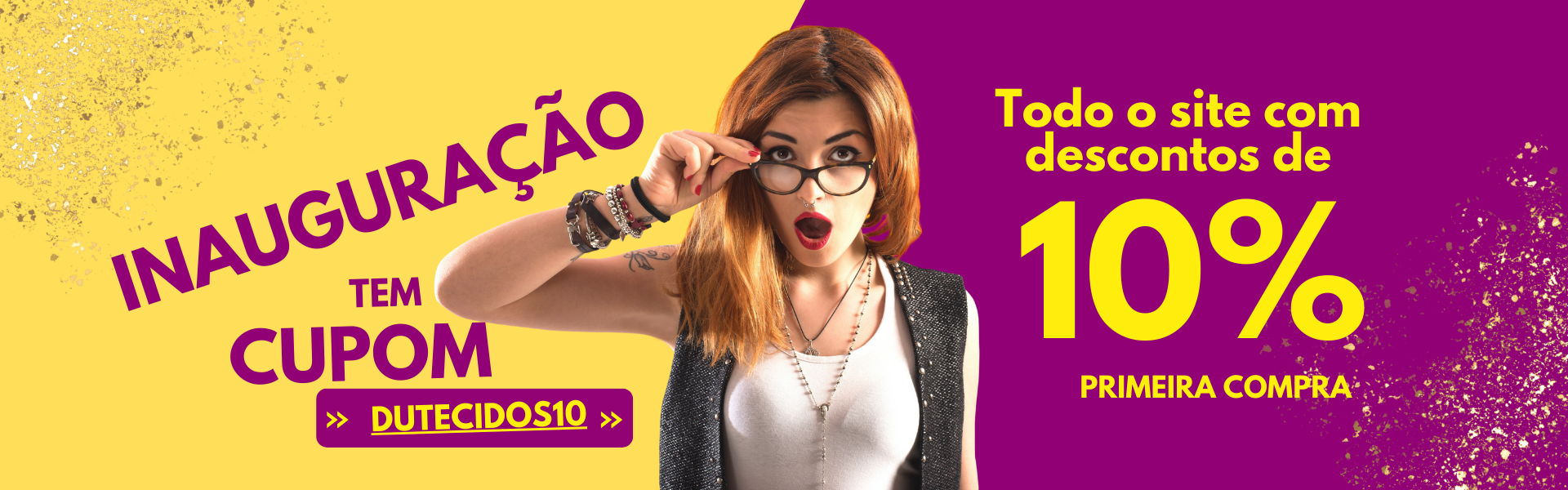 Banner Inauguração